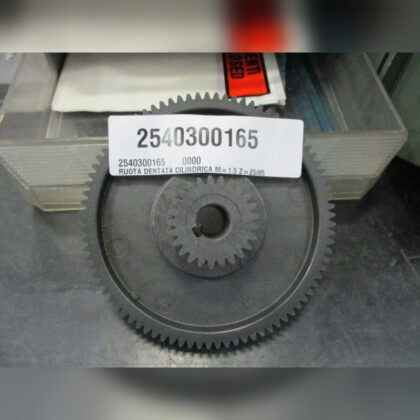 2540300165 CYLINDRICAL TOOTHED WHEEL M = 1.5 Z = 25 robopac шестерня