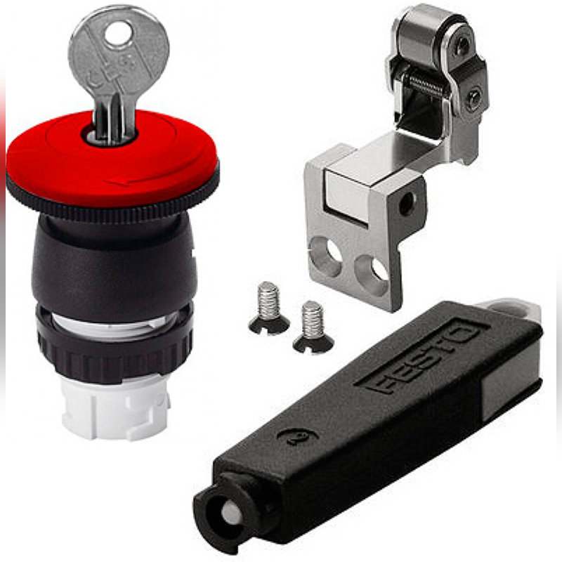 Аксессуары для клапанов и кнопочные приводы Festo