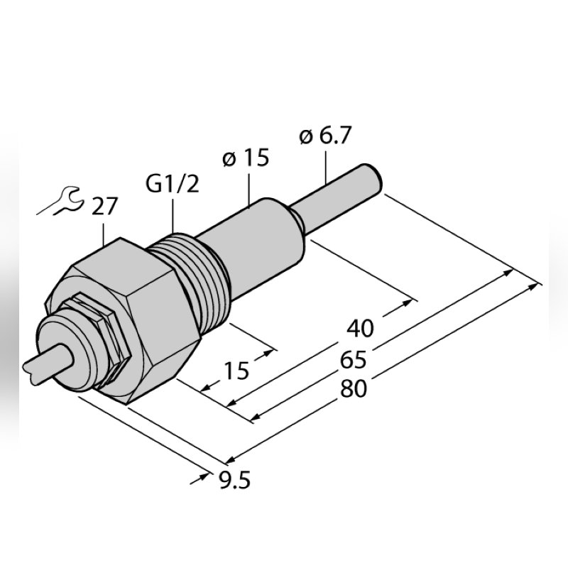 Датчик потока TURCK FCS-G1 2A4-NAEX AL065