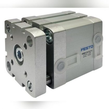 Компактные цилиндры Festo с направляющими и траверсой. Серия ADNGF