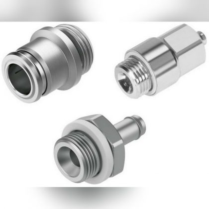 Фитинги Festo из нержавеющей стали. Серии CRQS, CRCN, NPQR, NPC