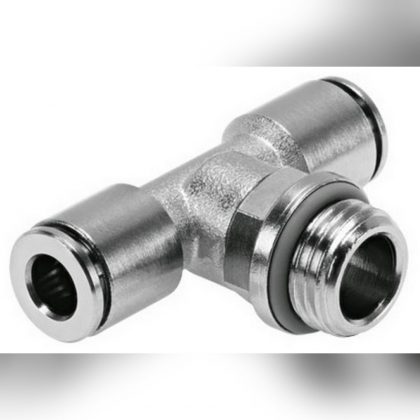 Цанговые фитинги Festo из никелированной латуни. Серии NPQH, NPQM