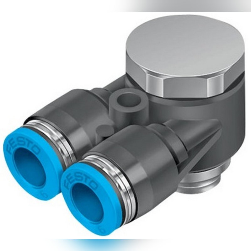 Цанговые фитинги Festo из технополимера. Серии QS, QSM