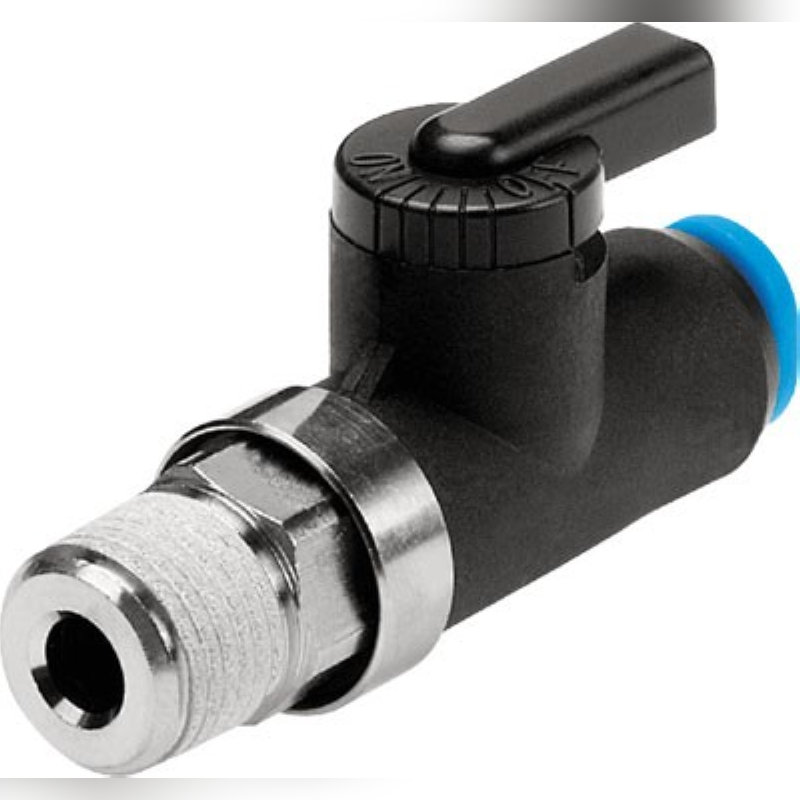 Шаровой кран Festo с ручным управлением. Серия QH–QS